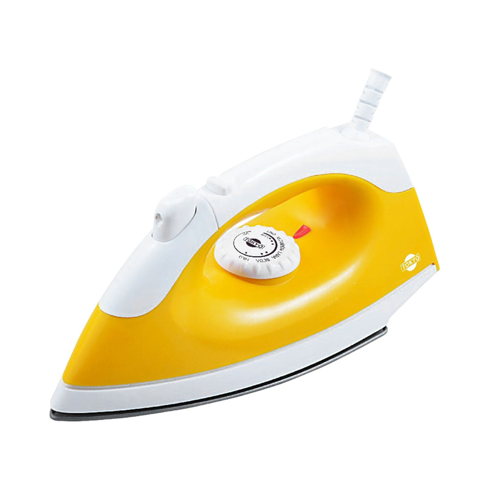 Ferro a Seco Tokyo Facilita EDTPTOK507B-N 1200W 220V Amarelo - Branco
