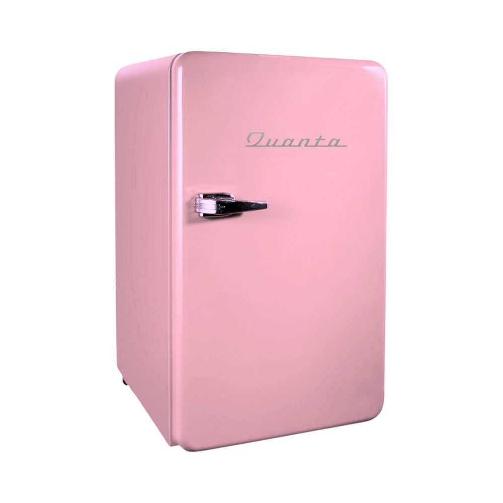 Frigobar Quanta Retro QTFRV91 91L 220V Rosa