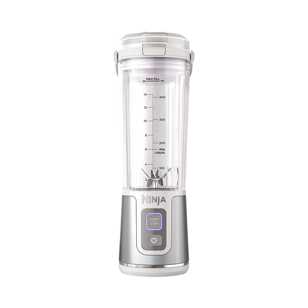 Liquidificador Pessoal Ninja Blast BC151EUWH 530ML 50W Branco - Cinza