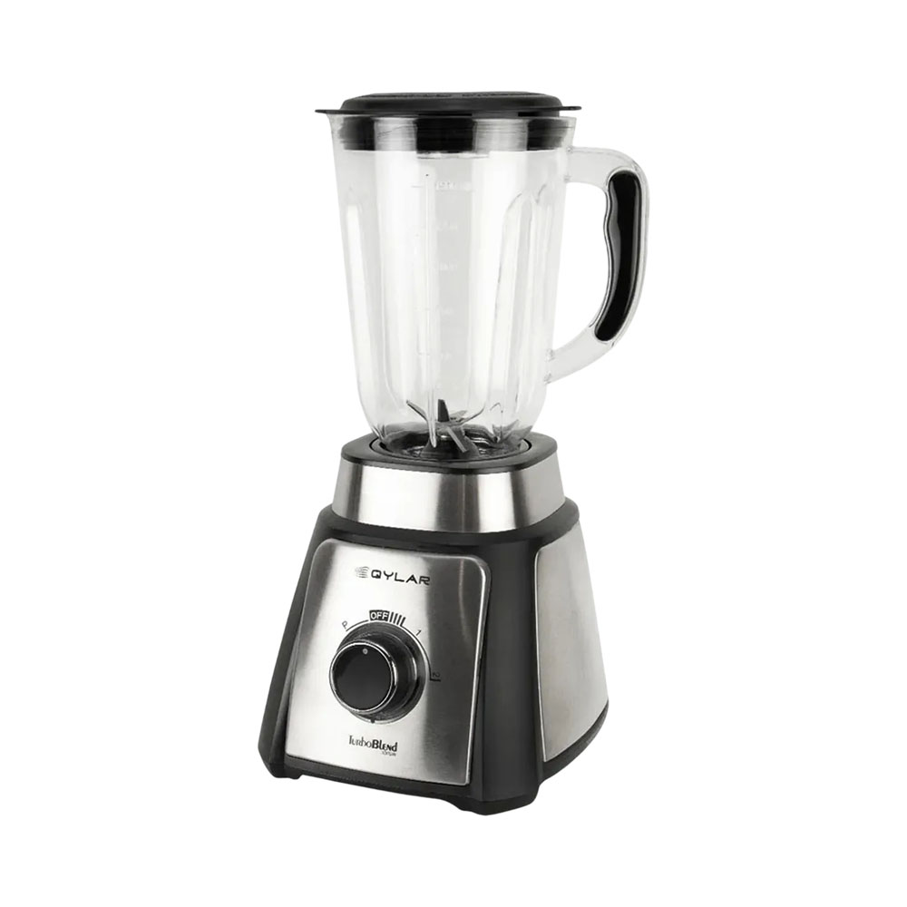 Liquidificador Qylar Turbo Blend QY-2002 1.5L 1000W 220V Prata/preto