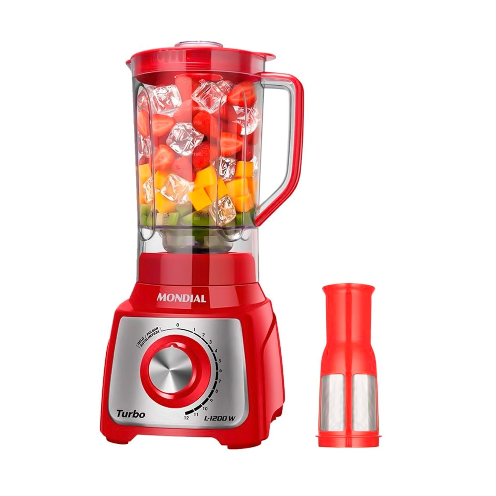 Licuadora Turbo Mondial Ref. L-1200RI 220V