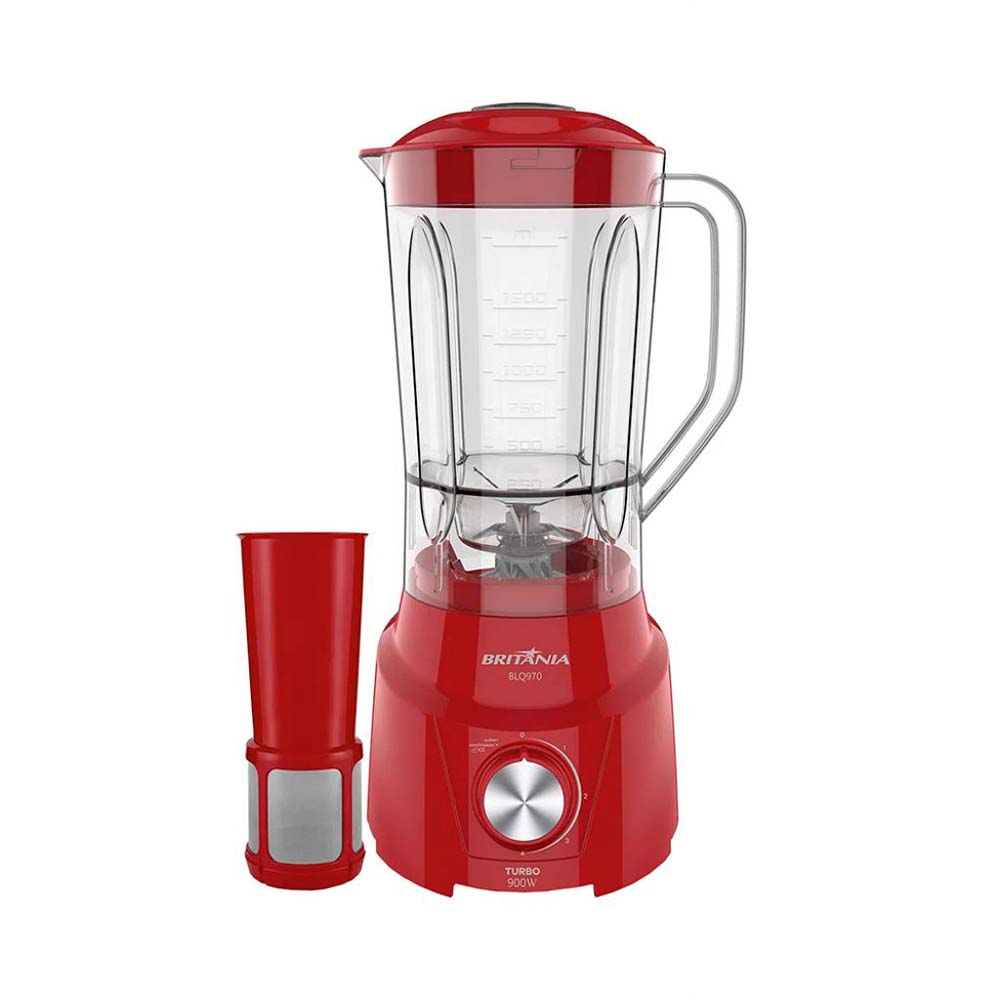Licuadora Britania BLQ970P 220V Rojo