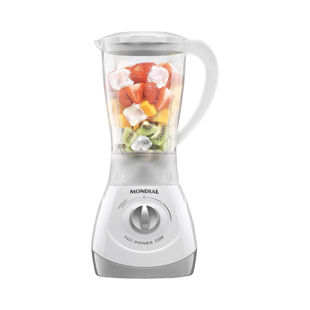 Liquidificador Mondial Easy Power L-550-W 1.5L 550W 110V Branco