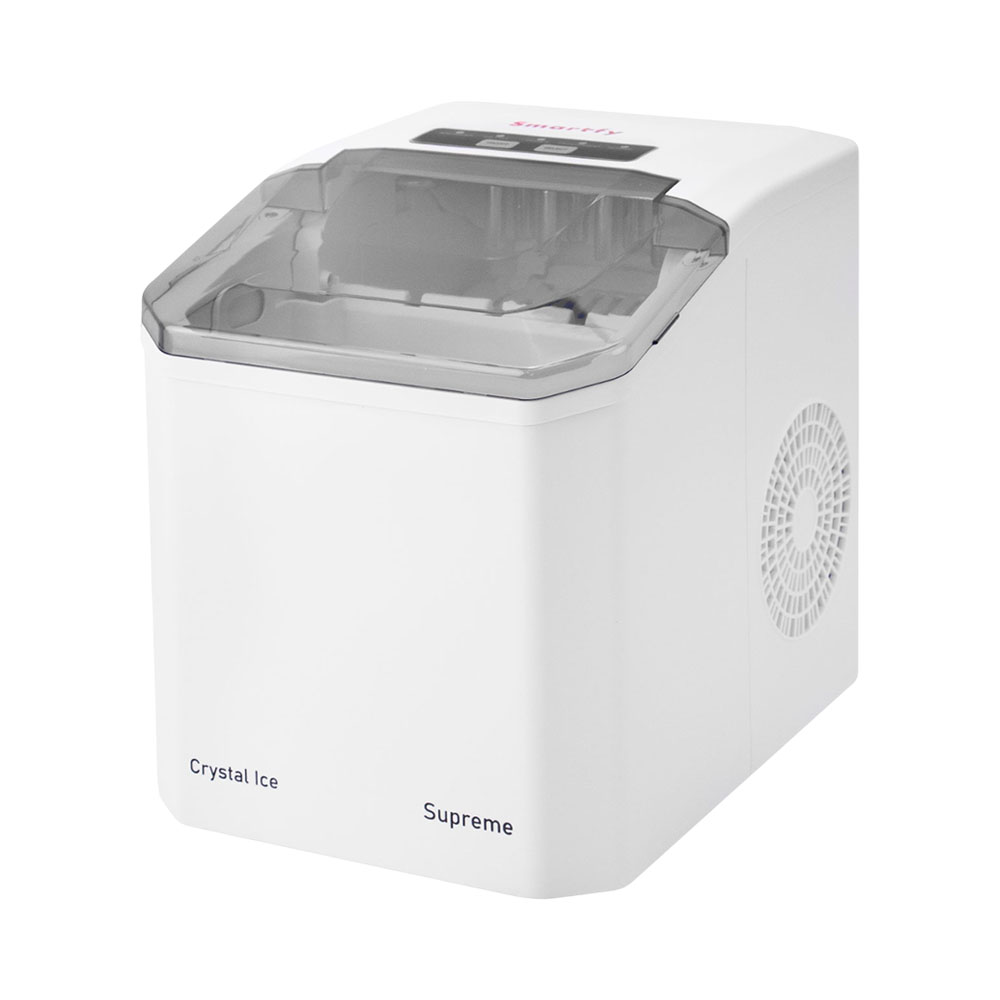 Máquina de Gelo Smartfy Crystal Ice Supreme MG01W 12KG 85W 220V Branco