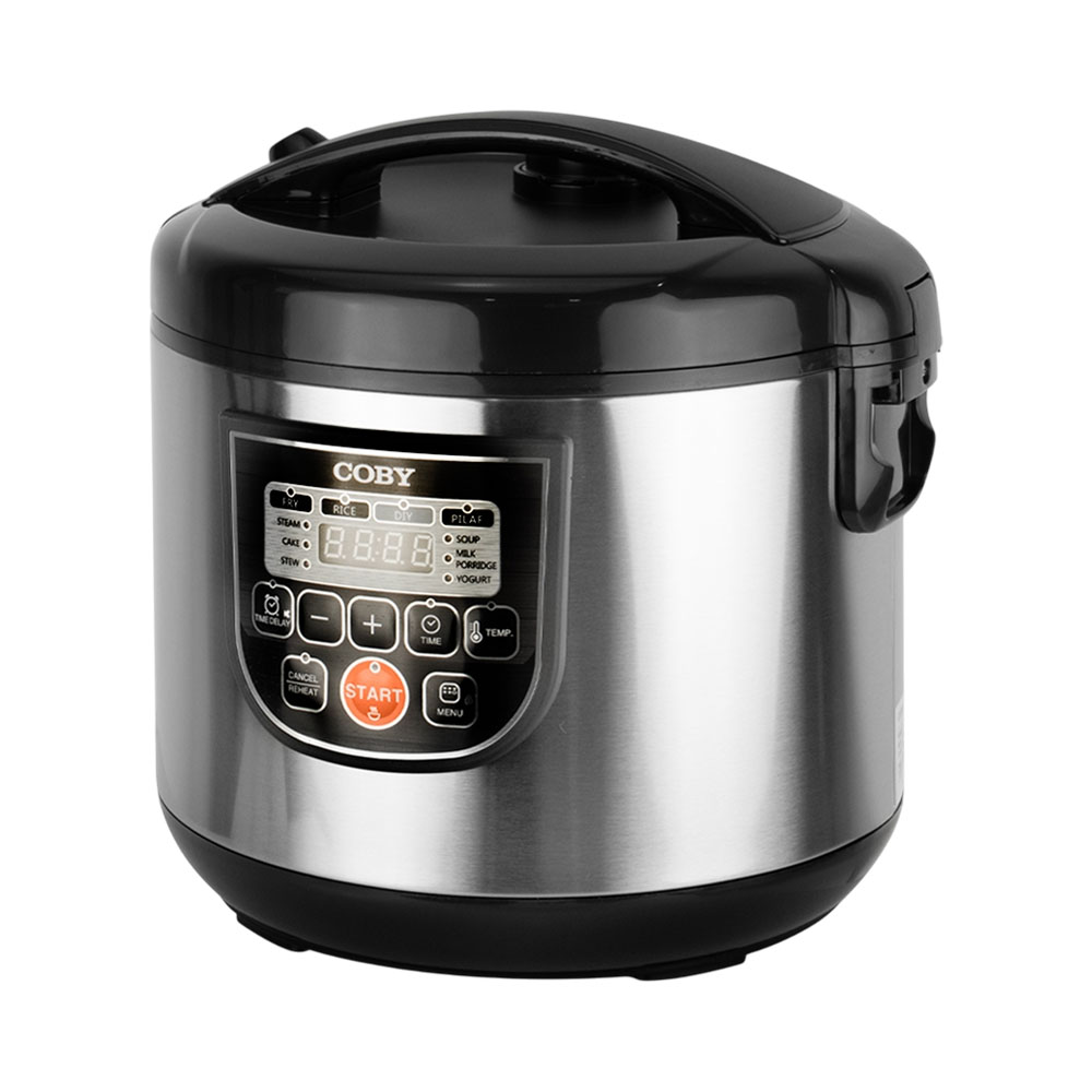 Panela Elétrica Coby CY5802-C5L 5L 860W 110V Prata - Preto