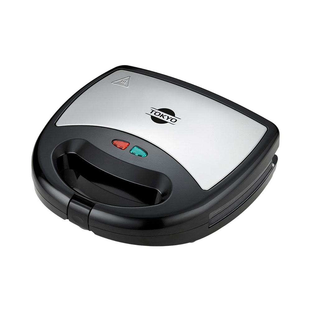 Sanduícheira Tokyo Edtsmfpi 3 em 1 750W 220V Preto - Prata