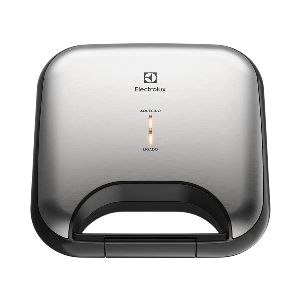 Sanduicheira Electrolux Efficient Inox ESG20 750W 220V Preto/prata