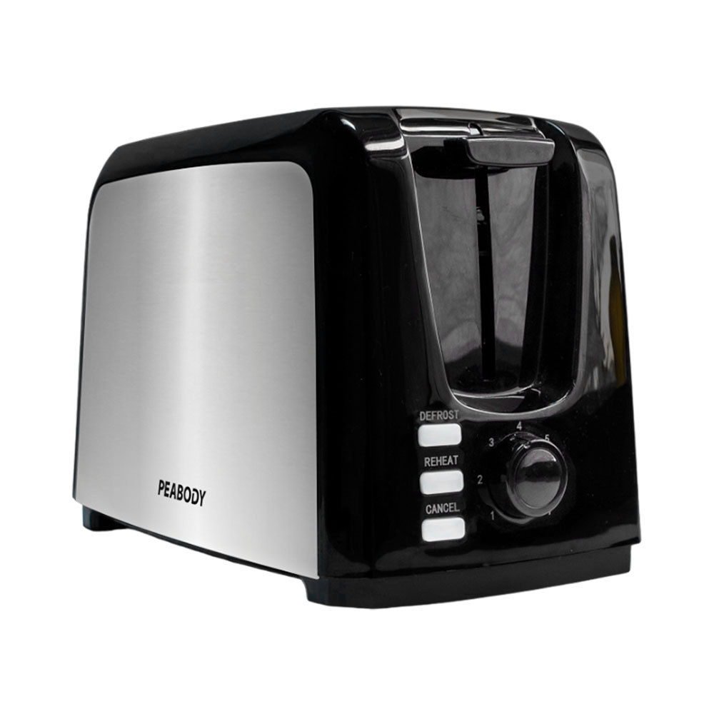 Tostadora Peabody PE-T1305 750W 220V Prata - Preto