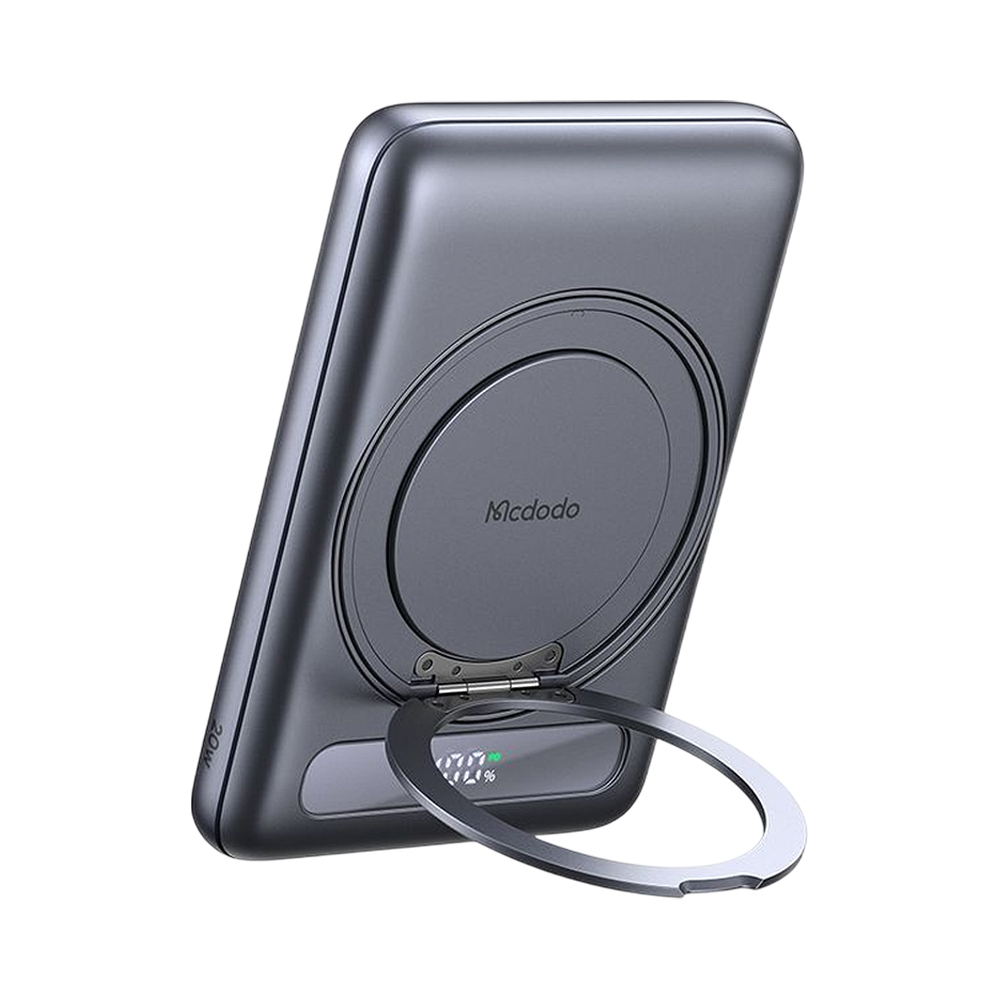 Carregador Portátil Magnético Mcdodo Meta MC-8361 20 W 5,000 Mah Gunmetal Black