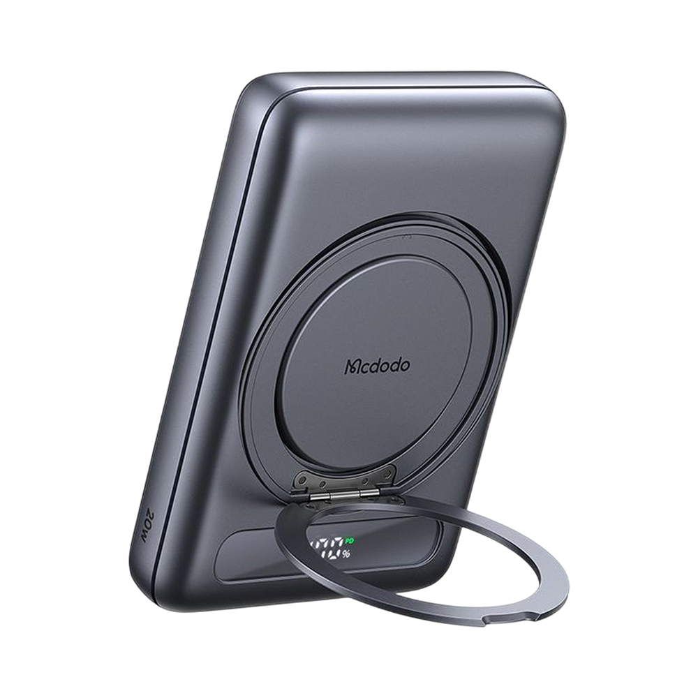 Carregador Portátil Magnético Mcdodo Meta MC-8371 20 W 10,000 Mah Gunmetal Black