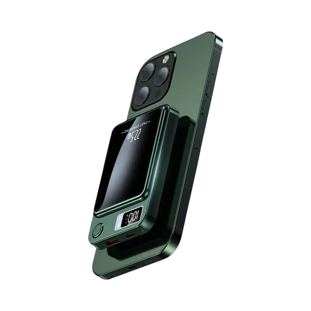 Power Bank a Gold BTE-60 Magnetic Green