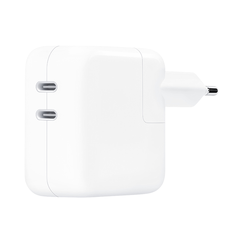 Carregador Apple Adaptador de Energia A2676 Usb-c 35W MW2K3ZM/A Branco