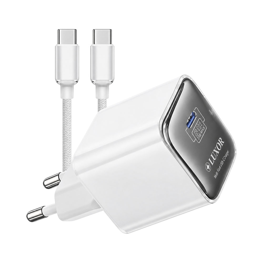 Cargador Luxor LX-CC3020W Usb-c 20W