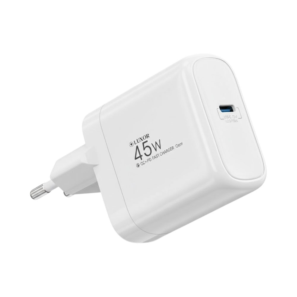 Carregador Luxor LX-356545W 45W Branco