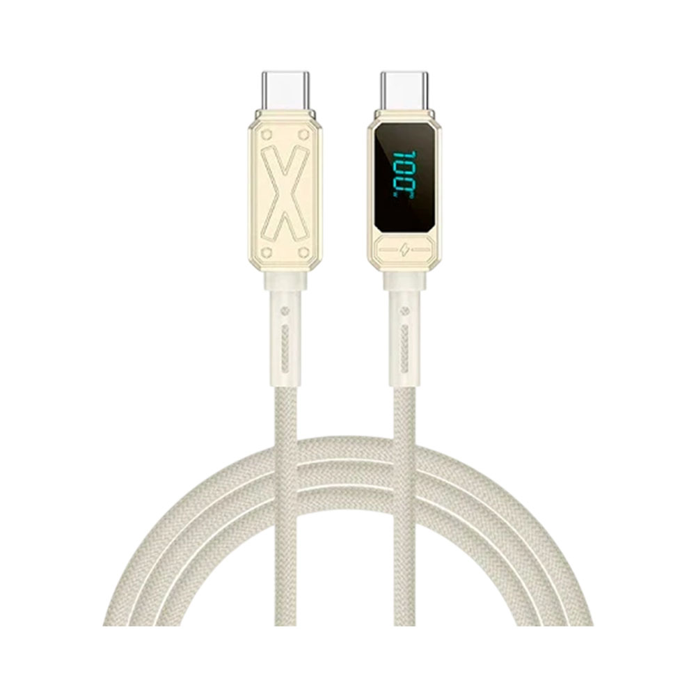 Cable Luxor LX-03829TI Usb-c a Usb-c 100W Titanium