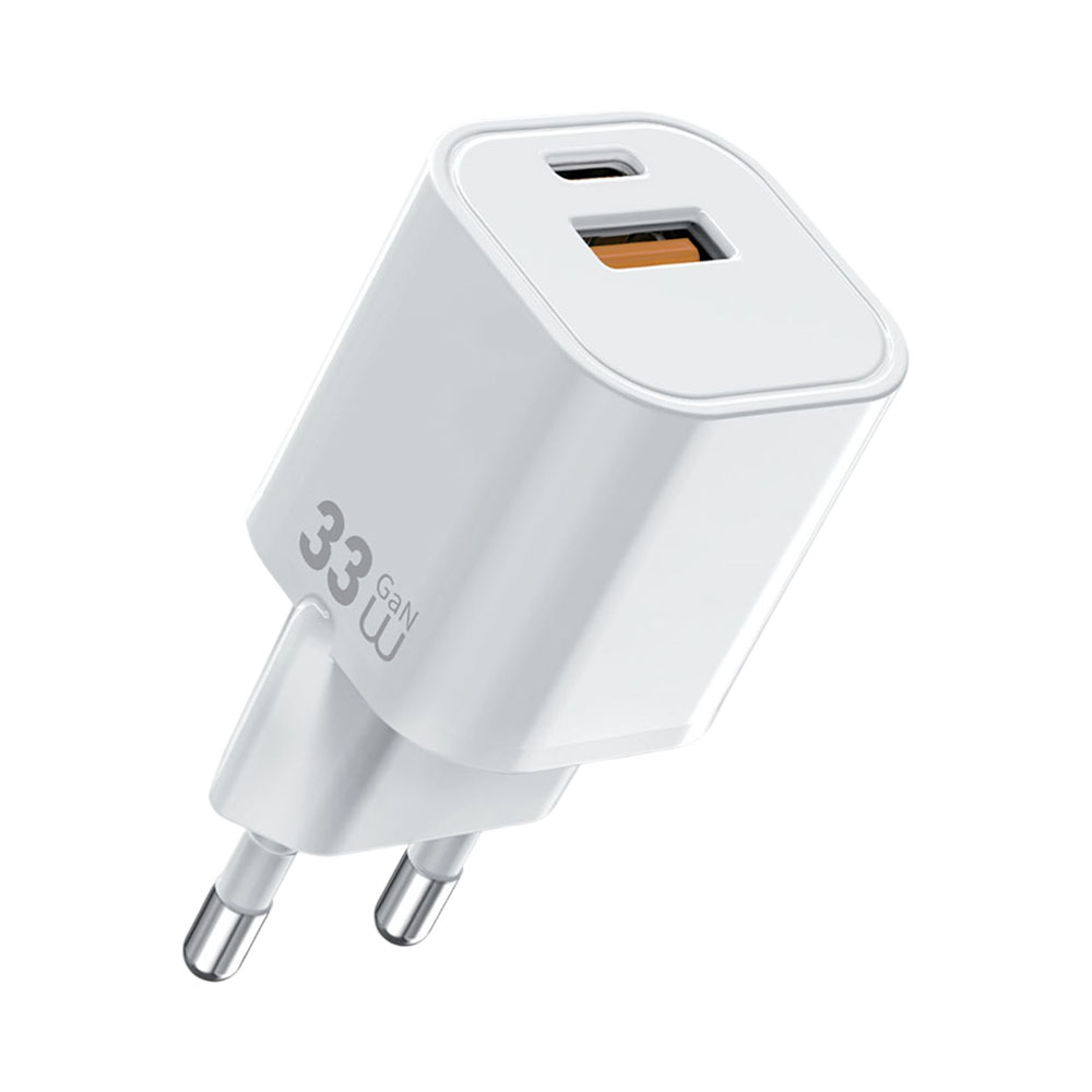 Carregador Luxor LX-FC1733W Usb-c e Usb-a 33W Multi-port Fast Charging