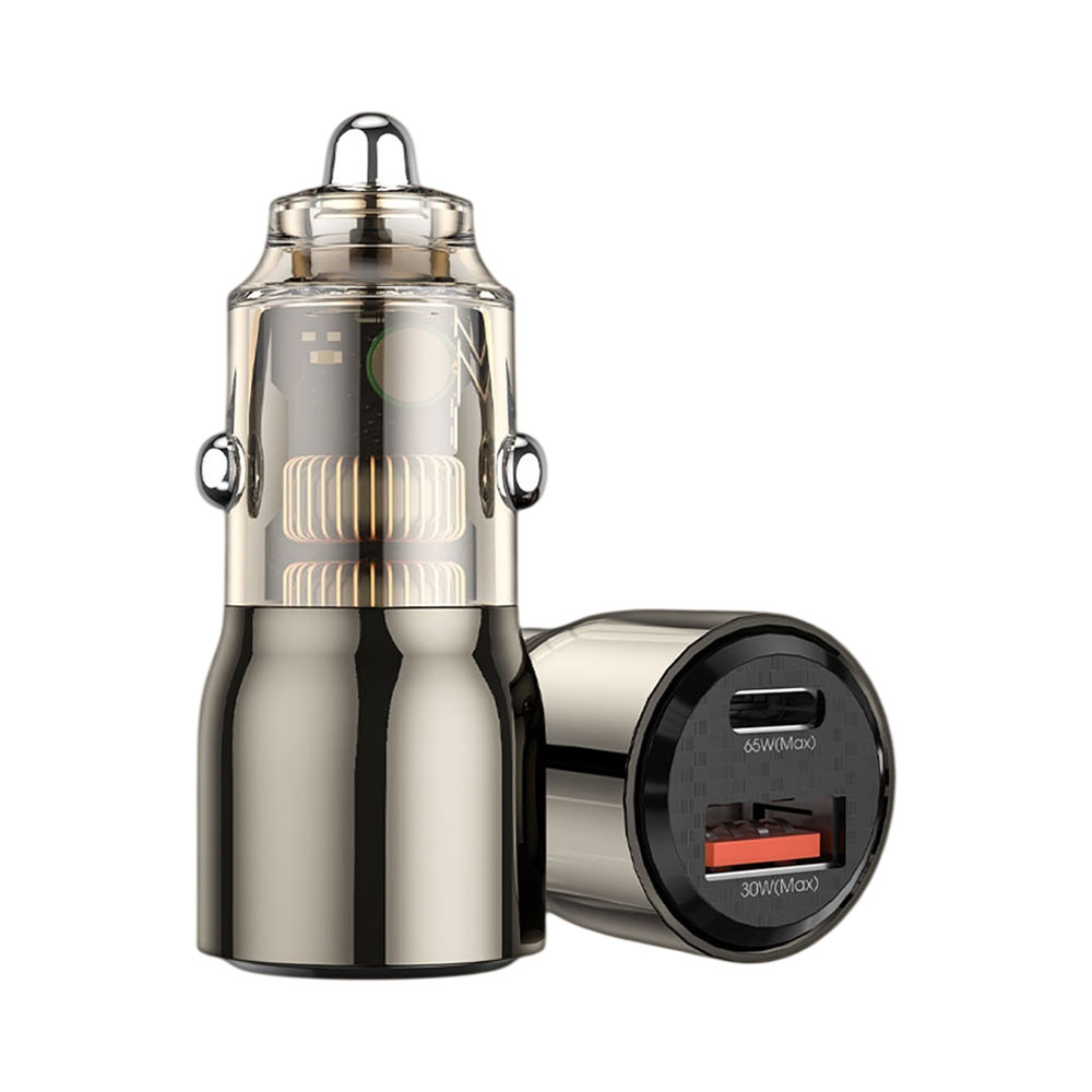 Carregador de Carro Luxor LX-01295W Usb-a/usb-c