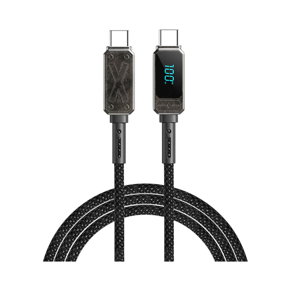 Cabo Luxor LX-03829TA Usb-c para Usb-c 100W Preto