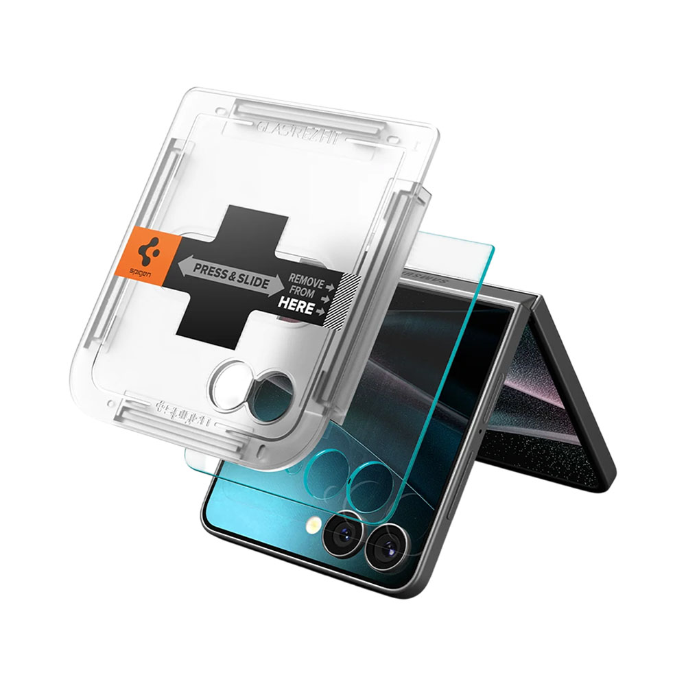 Protetor de Tela Spigen AGL09582 Glass para Samsung Z Flip 7