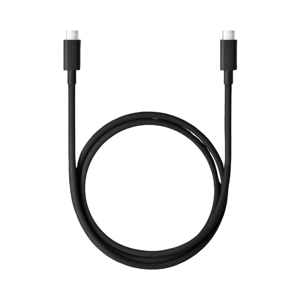 Cabo Xiaomi 6A L66000 Braided Usb-c a Usb-c 1M Black
