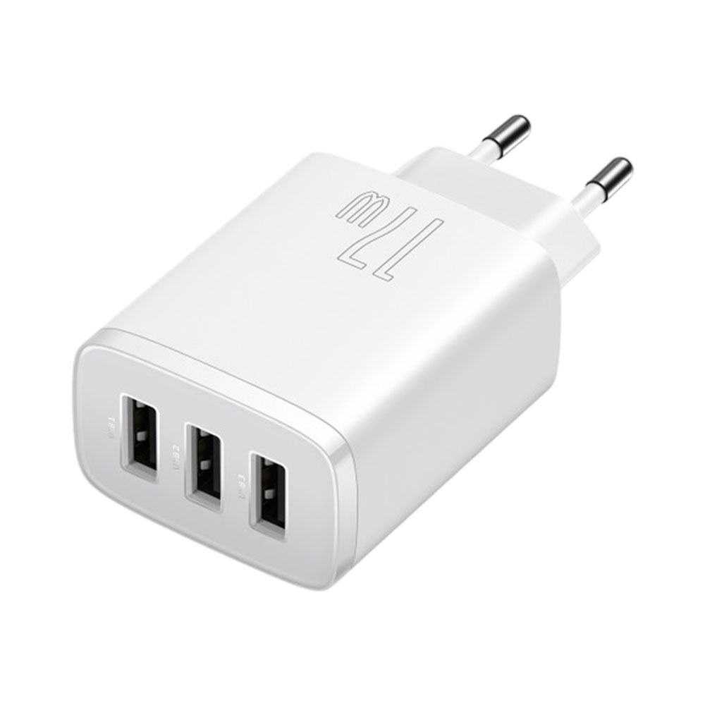 Carregador Baseus CCXJ020102 3USB-A 17W