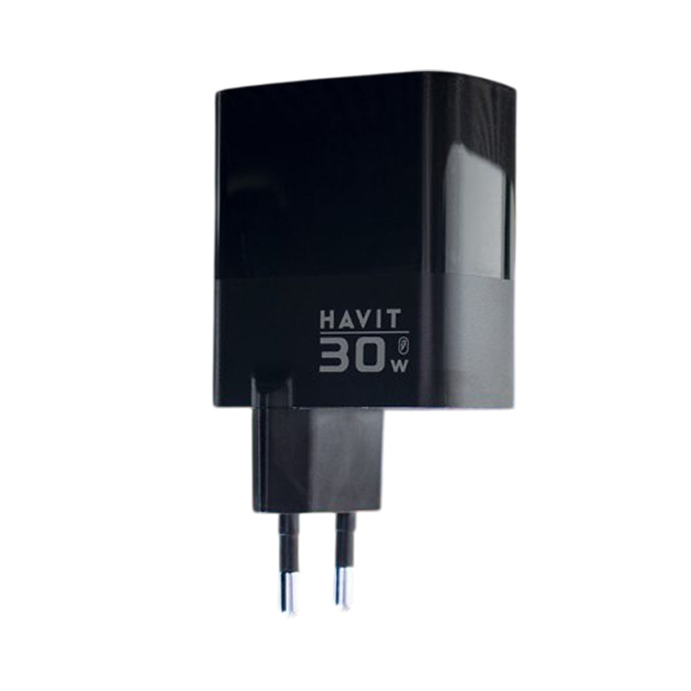 Carregador Havit UCLE001 30W Black USBX3