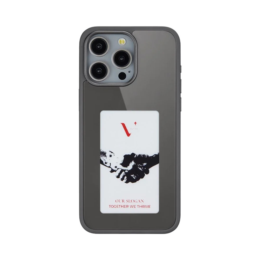 Capa Protectora E-ink Fashion Case Born TO Love para Iphone 15 PRO Preto