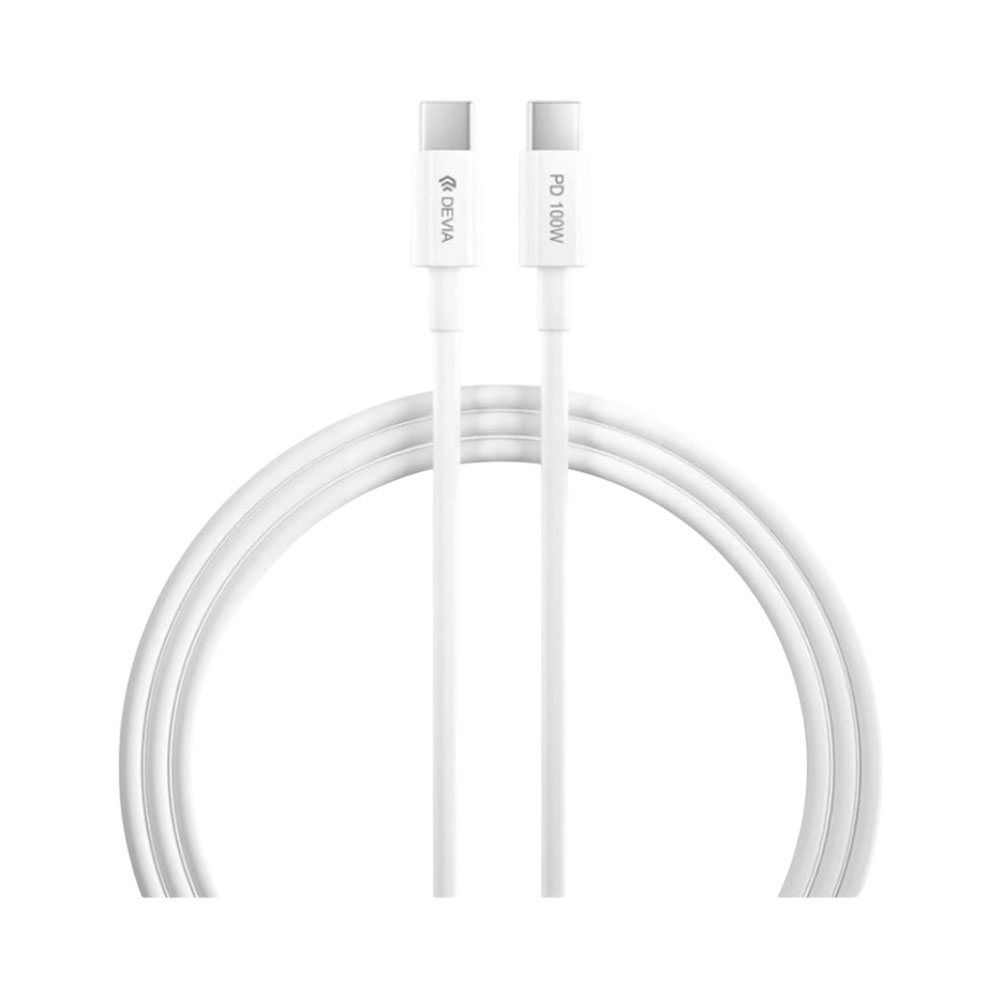 Cabo Devia EC317 Usb-c a Usb-c 1M Branco