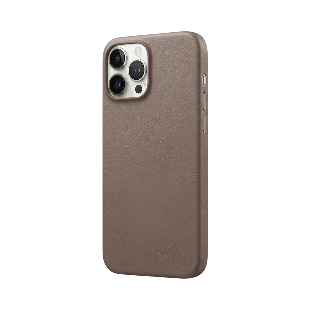 Capa de Couro com Magsafe Oriente Iphone 16 PRO MAX
