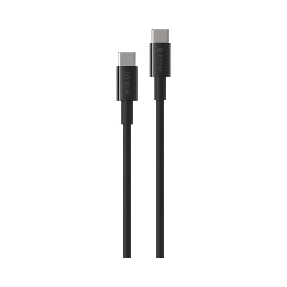 Cabo Devia Smart Series EC317 Usb-c a Usb-c 100 W 1.5 Metros Preto