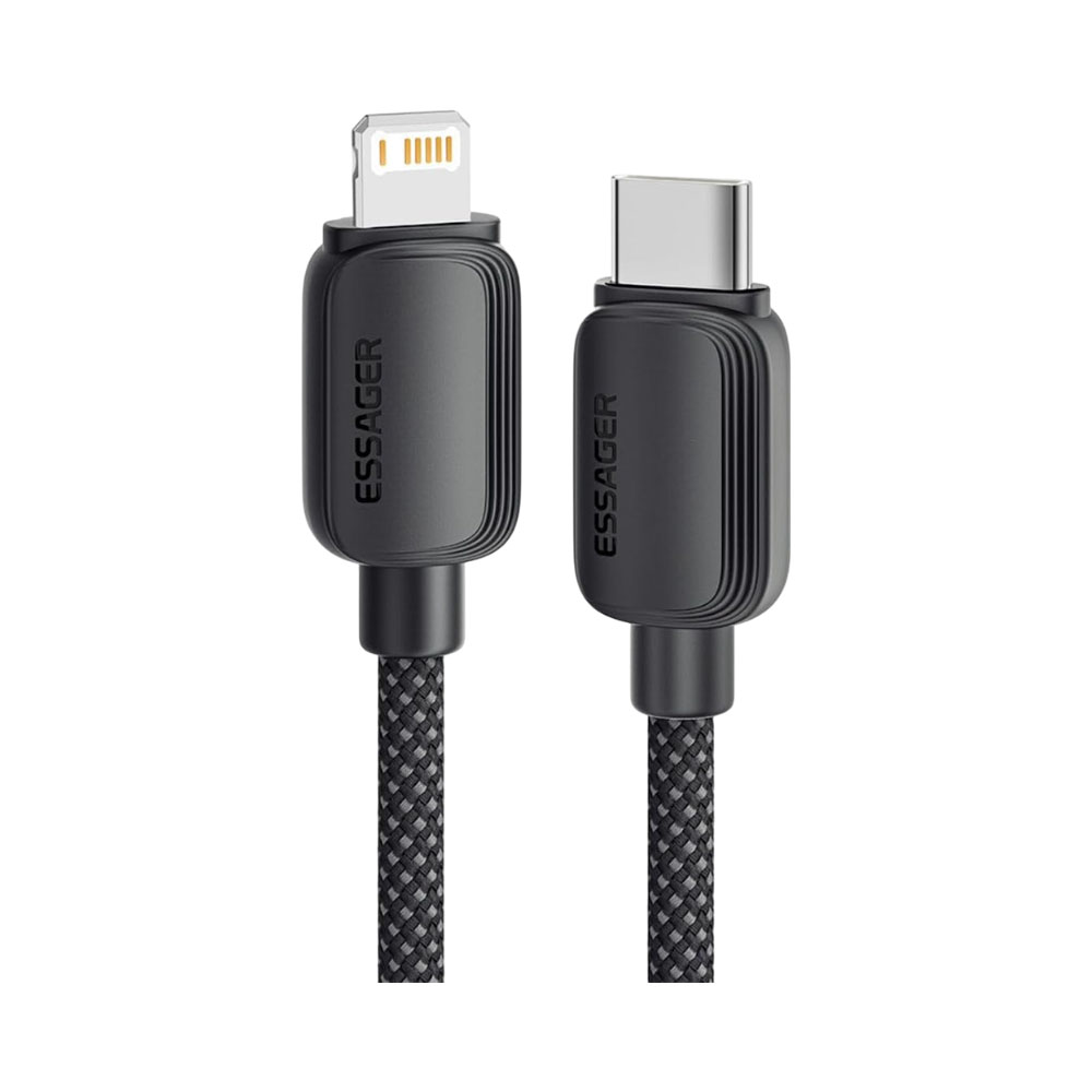 Cabo Essager ES-X46 Usb-c a Lightning 2M Preto