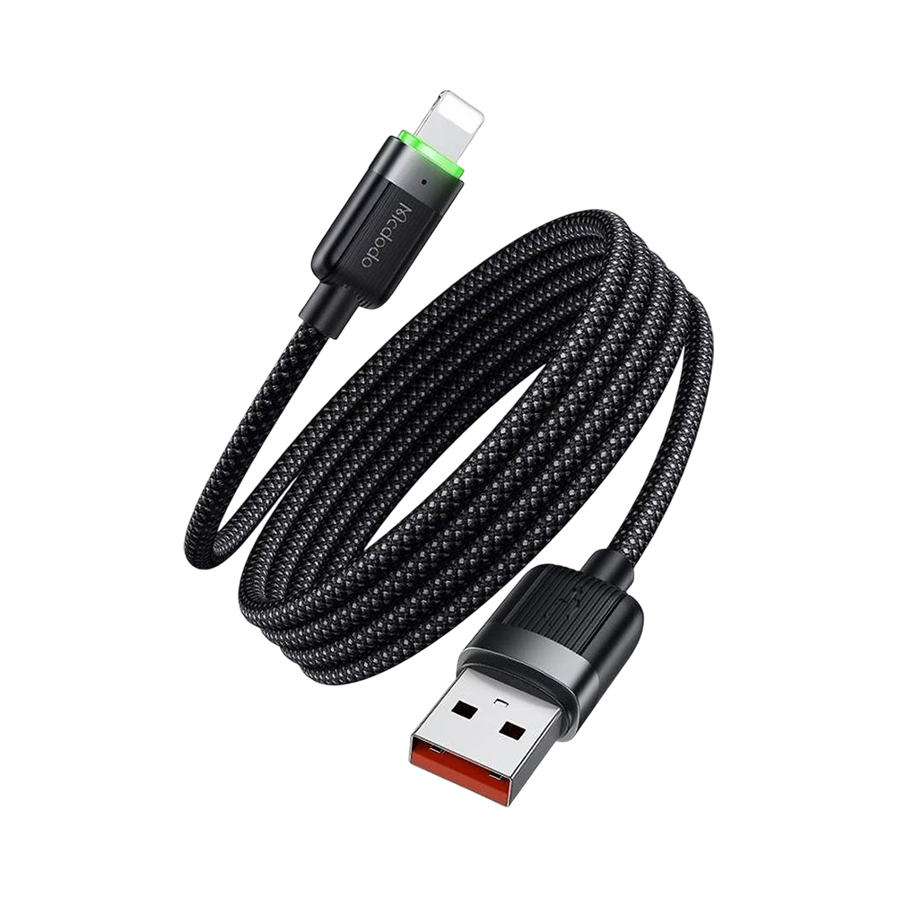 Cabo de Dados Mcdodo CA-6000 Usb-a a Lightning 1,2 Metros Preto
