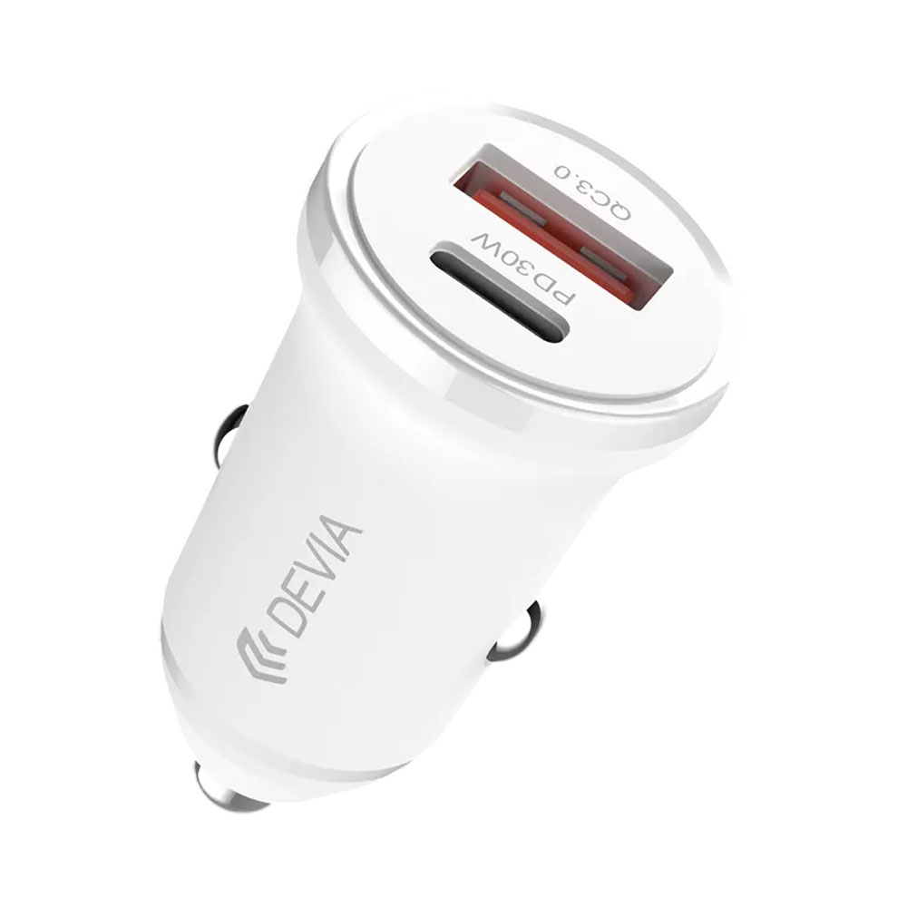 Carregador para Carro Devia I10 Dual 30W