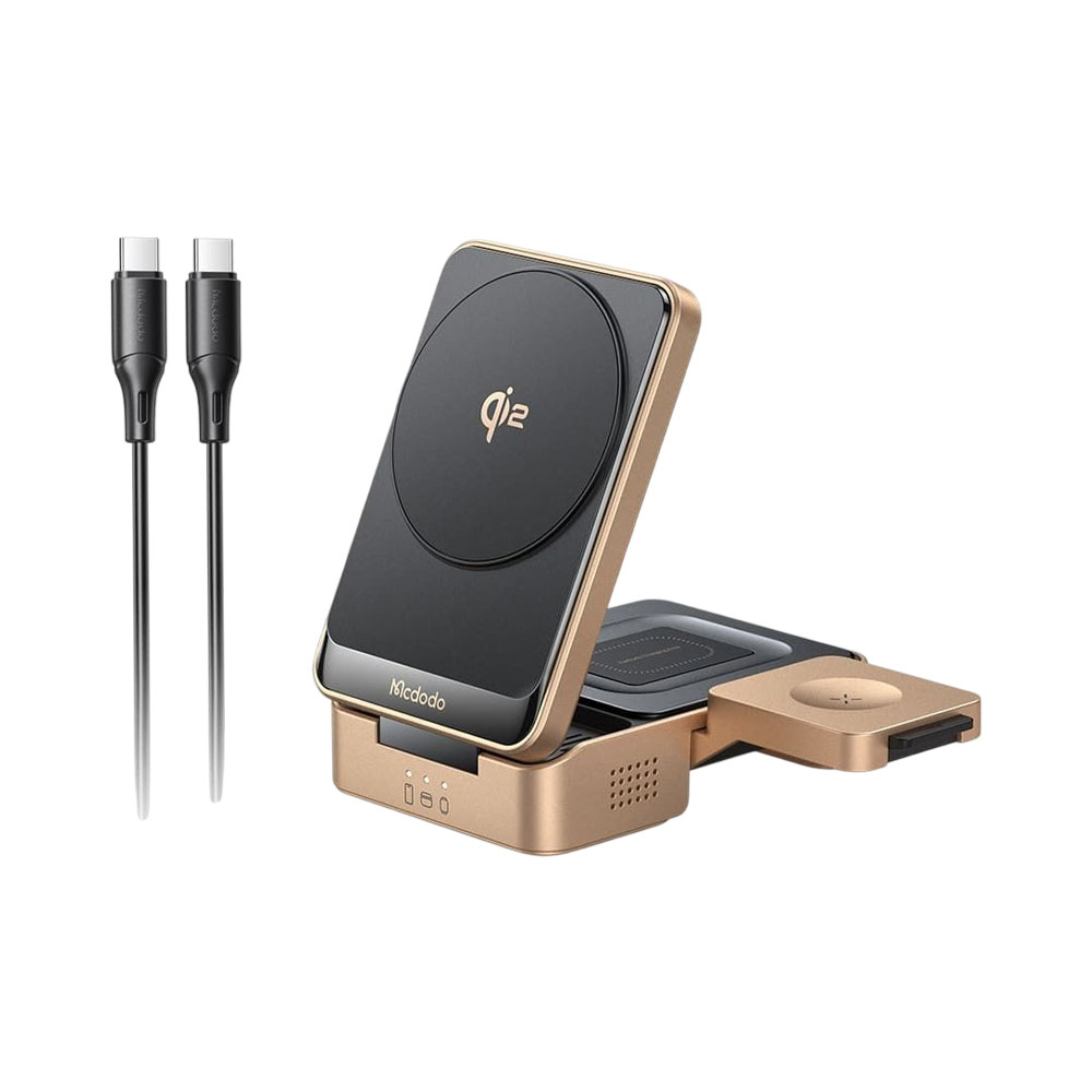 Carregador Sem Fio 3 em 1 Mcdodo CH-5193 Gold