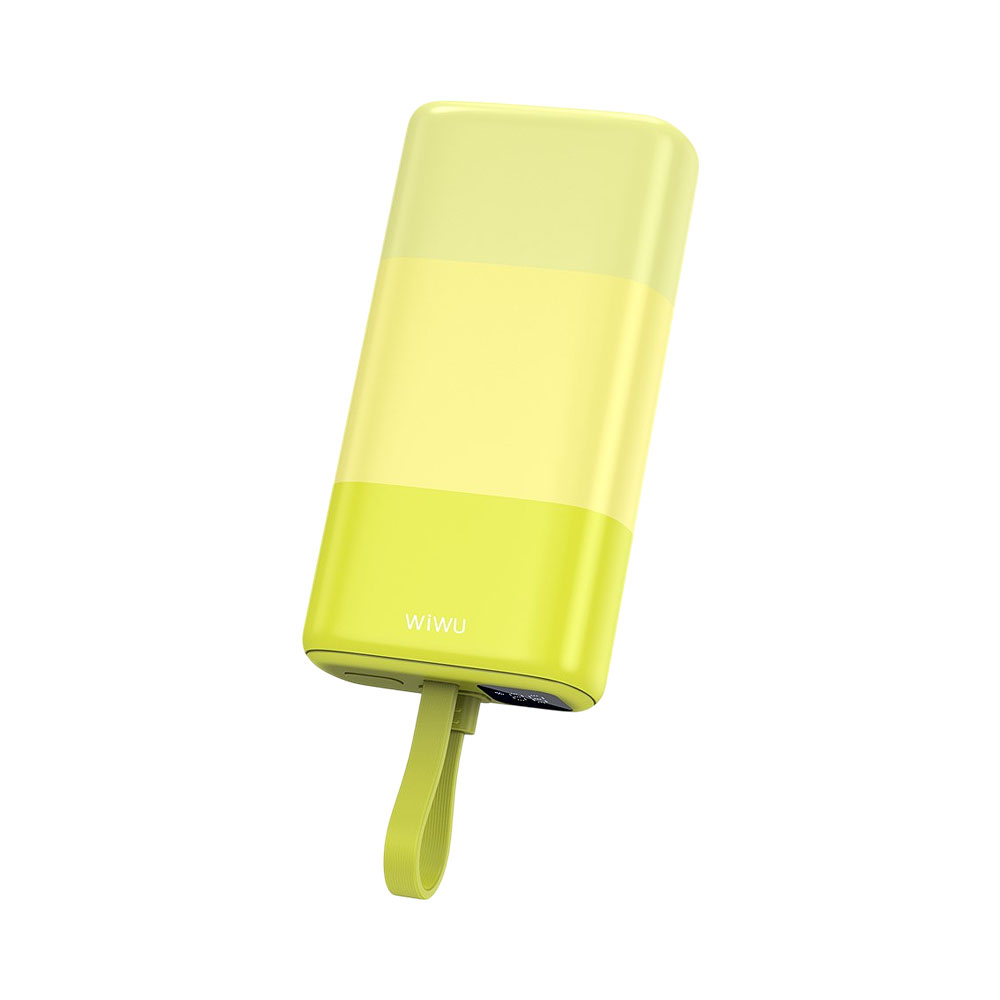 Carregador Portátil Wiwu Candy WI-P015 10,000 Mah Amarelo