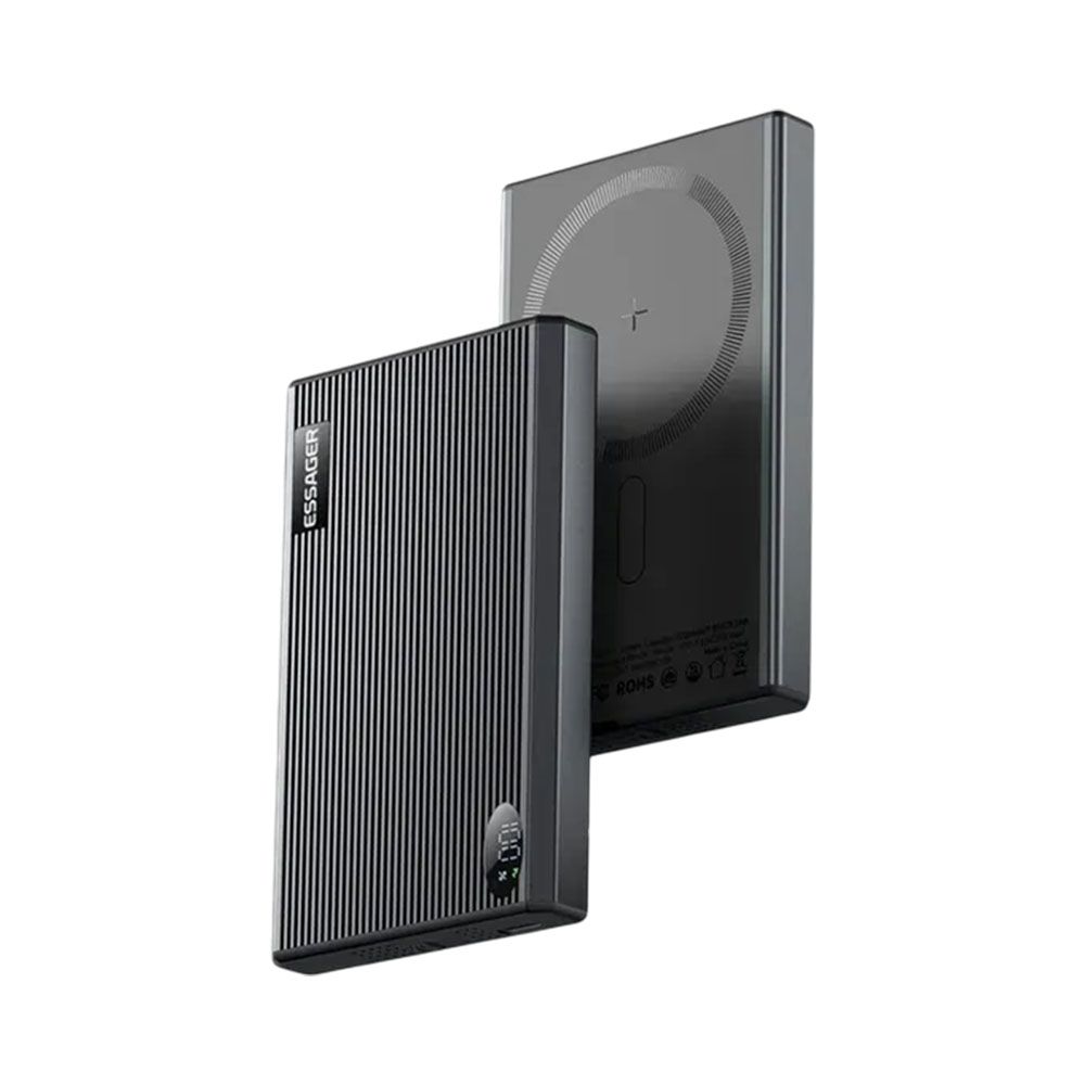 Power Bank Essager EDY1W-SYOG-Z Magnético Black