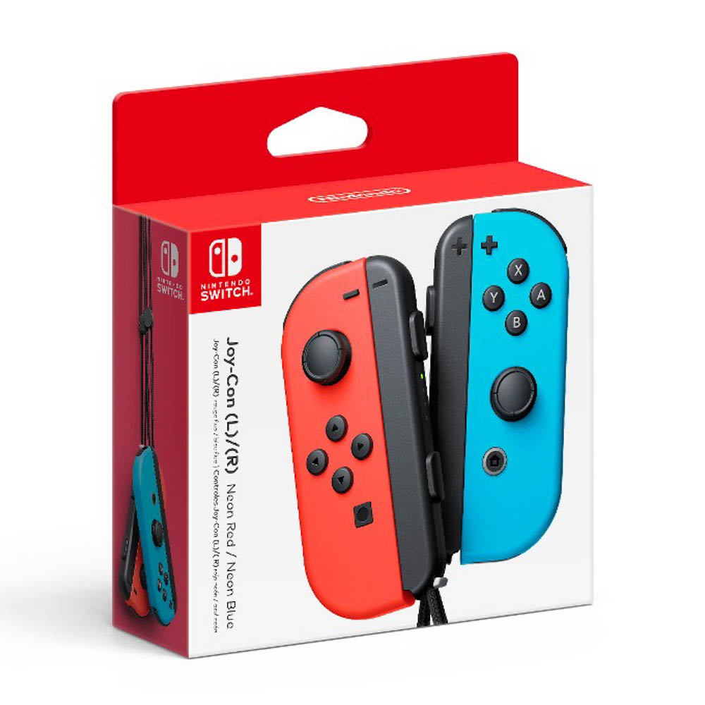 Controle Nintendo Switch Joy-Con (l/r) Neon red / neon blue