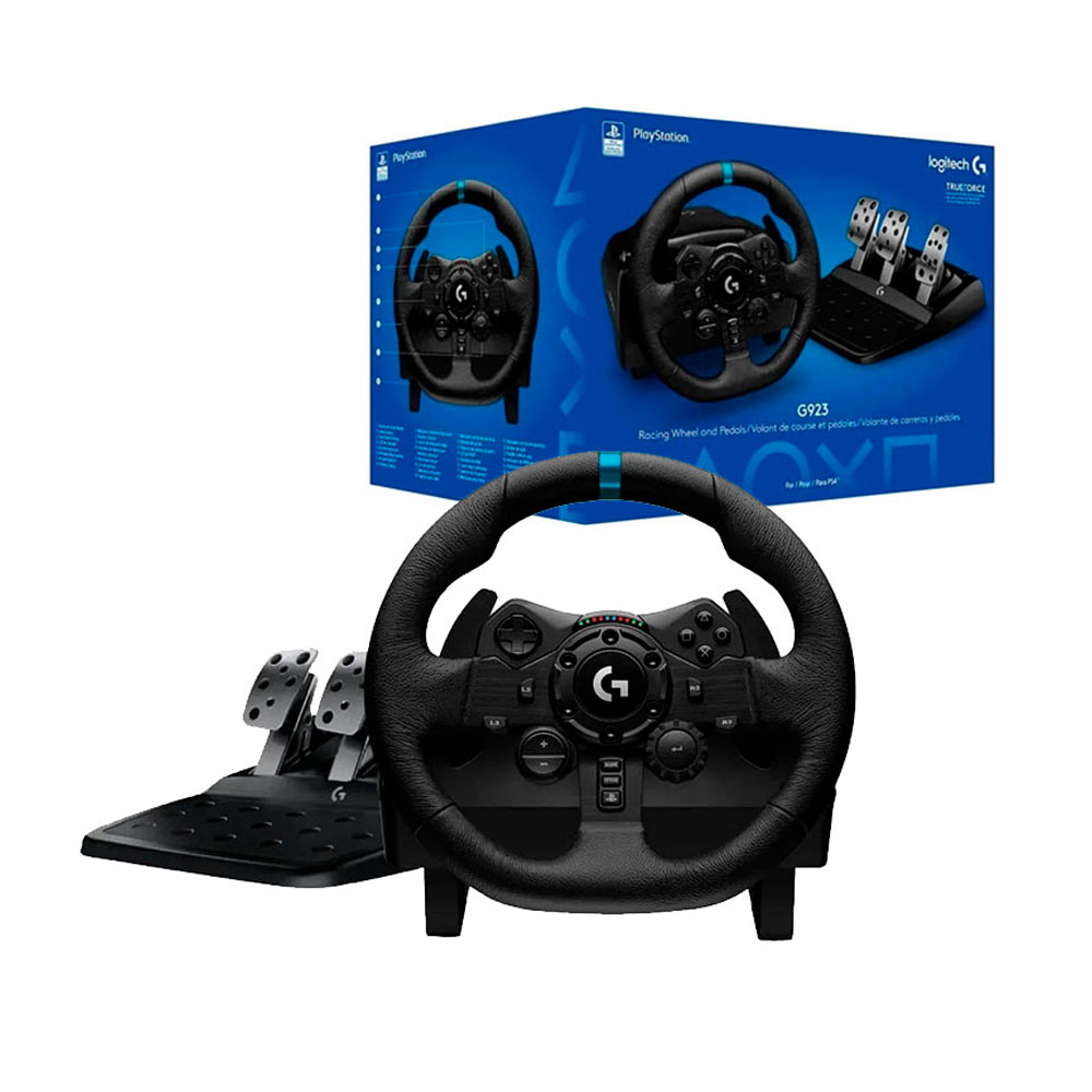 Volante Logitech G923 True Force PS4 PS5 PC