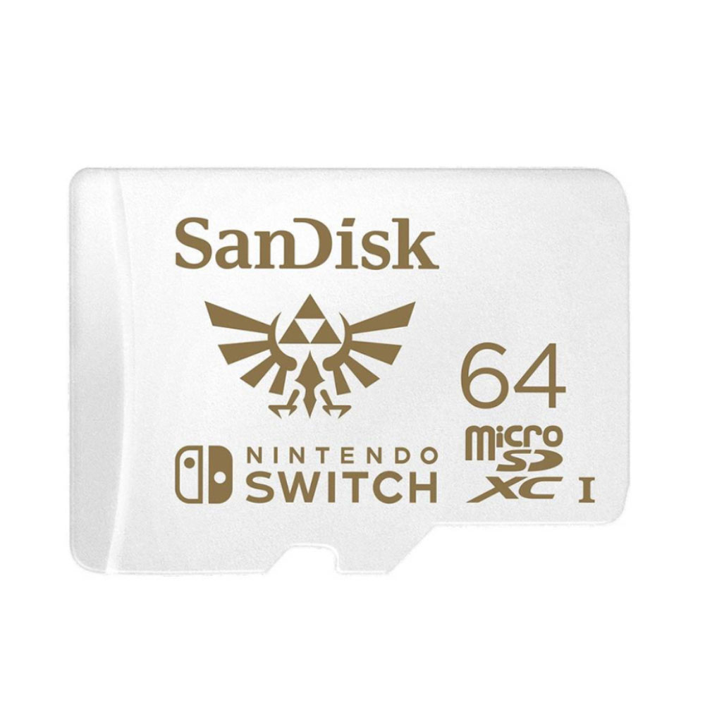 Memoria Micro SD Sandisk 64GB P/nintendo