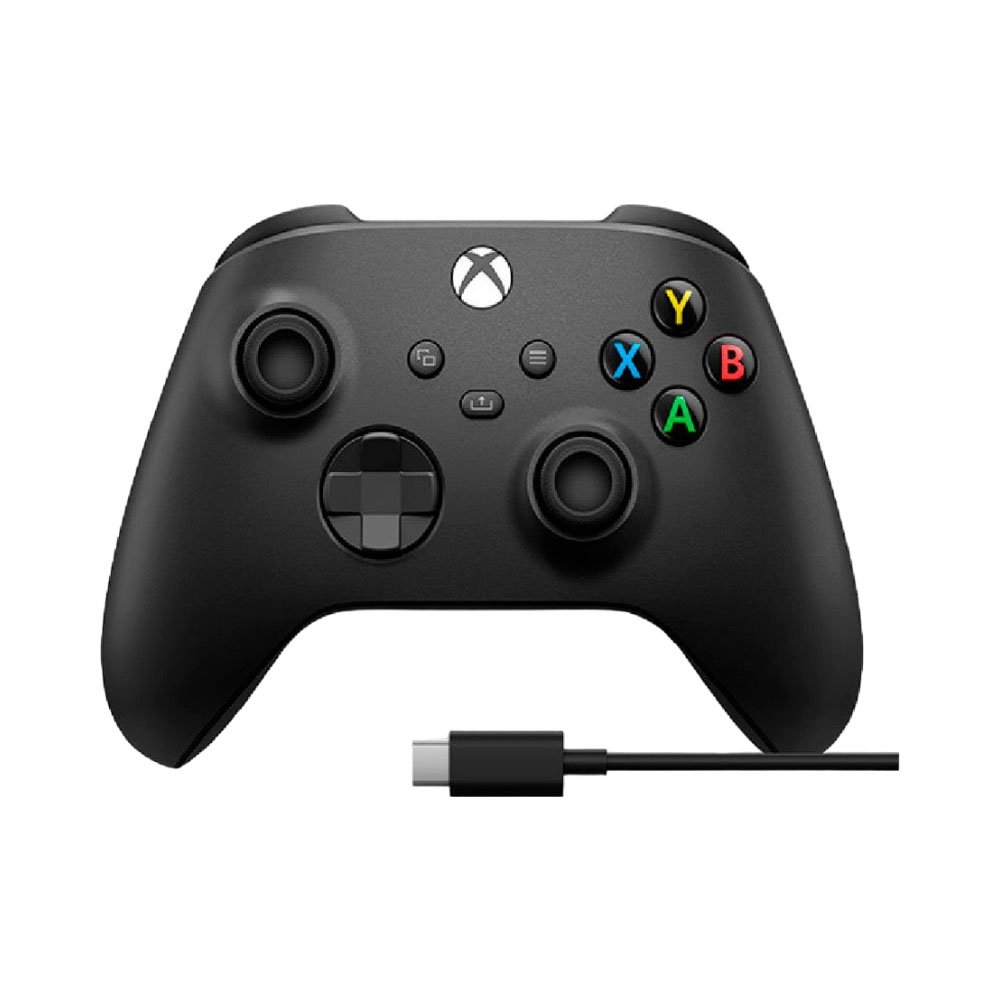 Controle Sem Fio Xbox + Cabo Usb-c para Xbox Preto