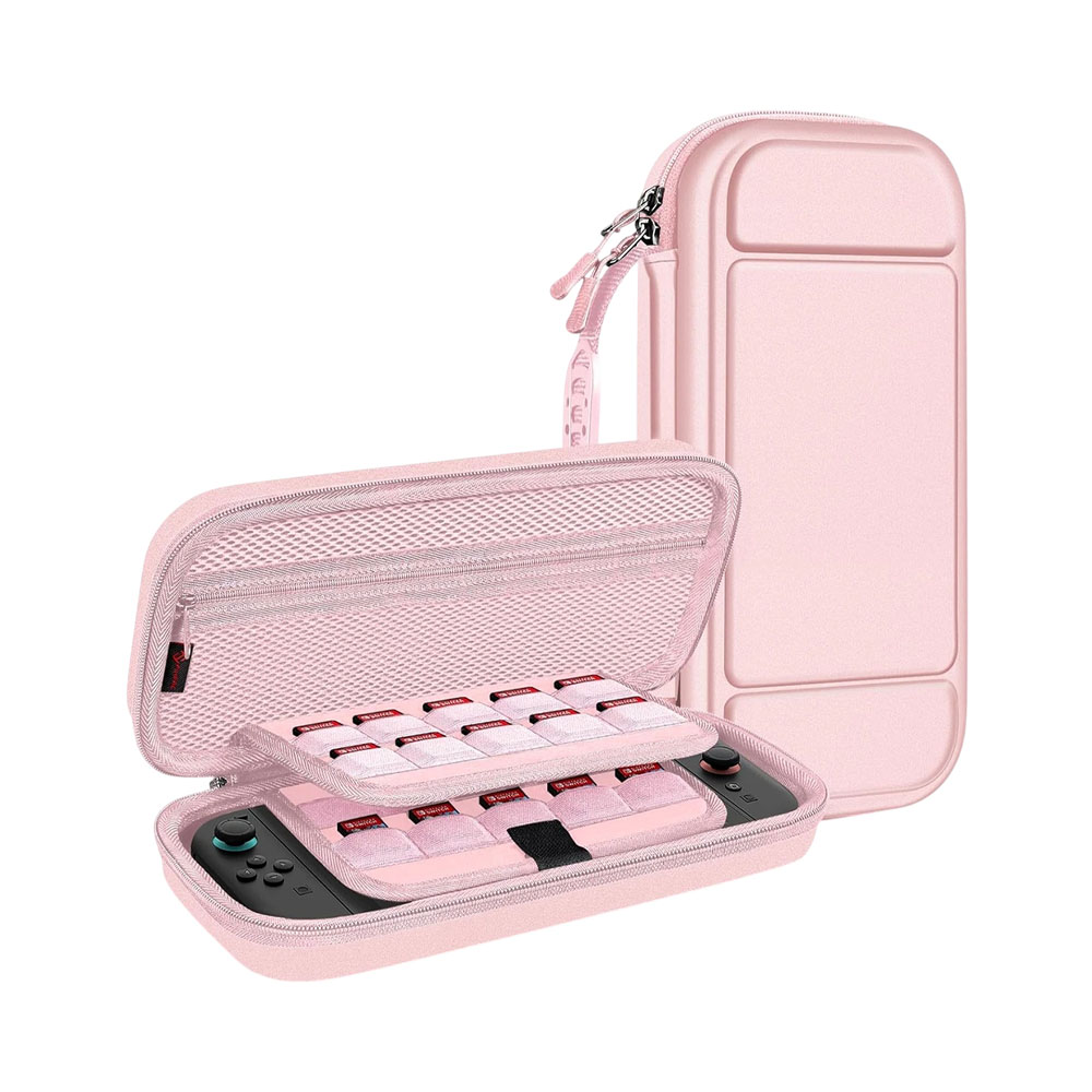 Estojo Protetor para Nintendo Switch Rock 6946 Bag Rosa