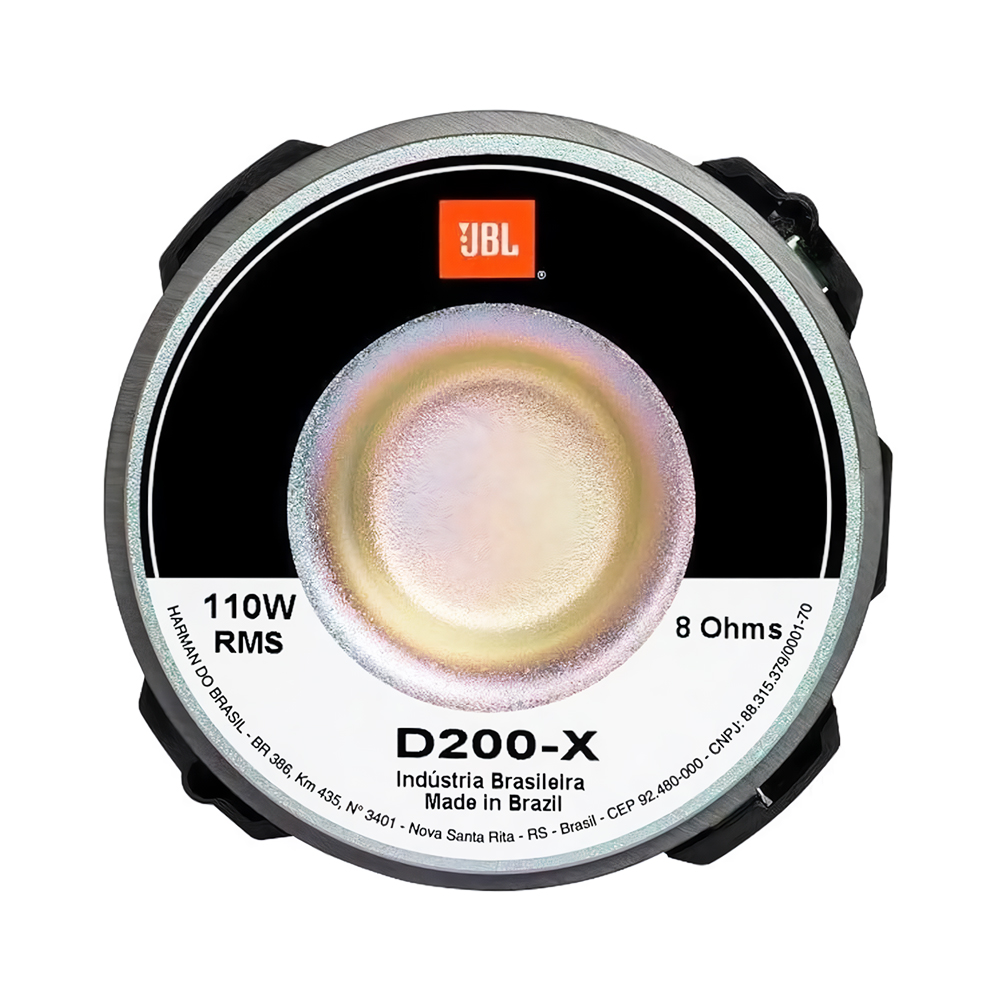 Driver Fenólico Jbl D200-X 8 Ohms 110 W Rms