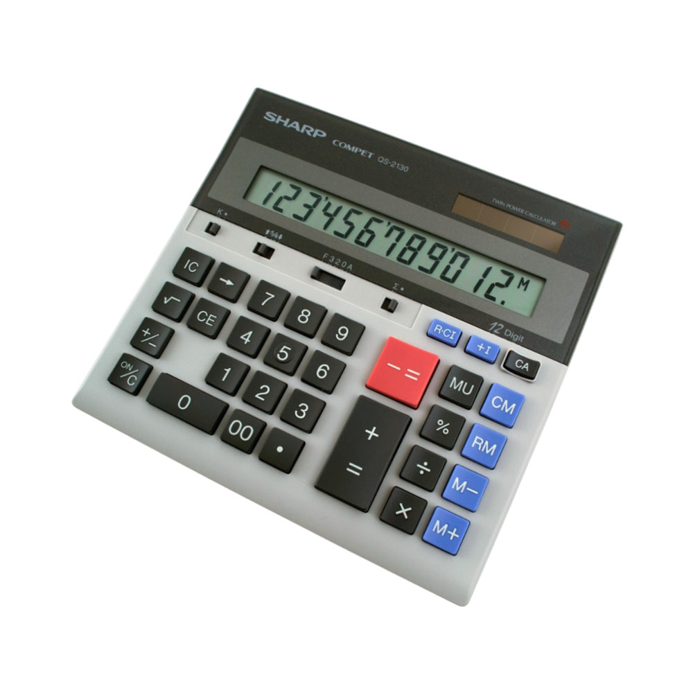 Calculadora Sharp QS-2130 Preto