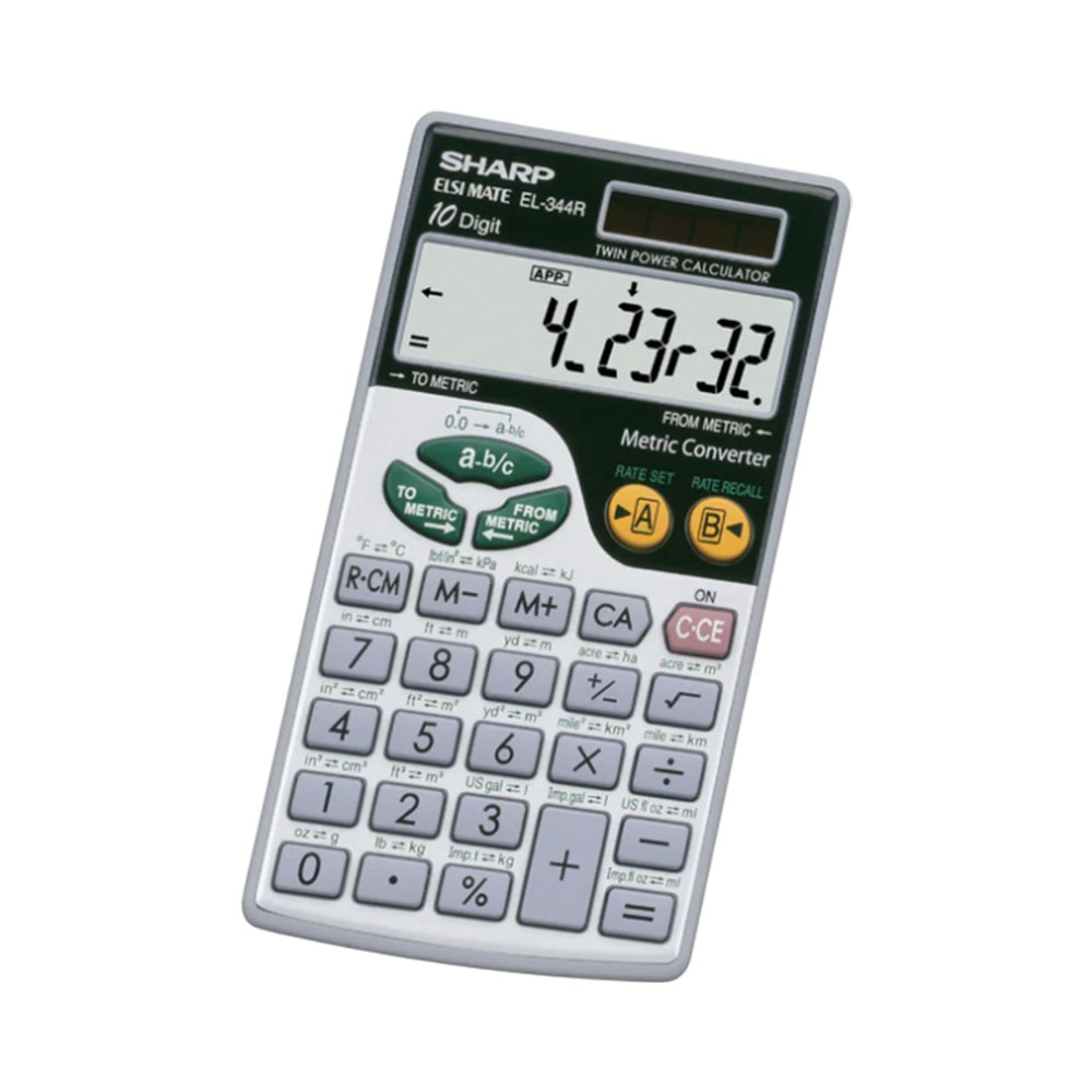 Calculadora Sharp EL-344RB Branco