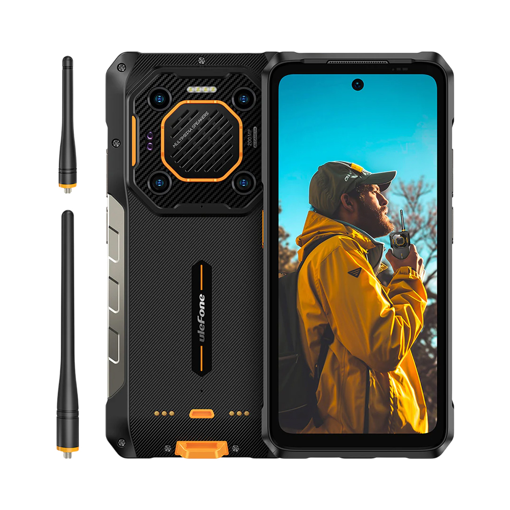 Celular Ulefone Armor 26 Ultra Walkie Talkie Version 12GB 512GB Preto