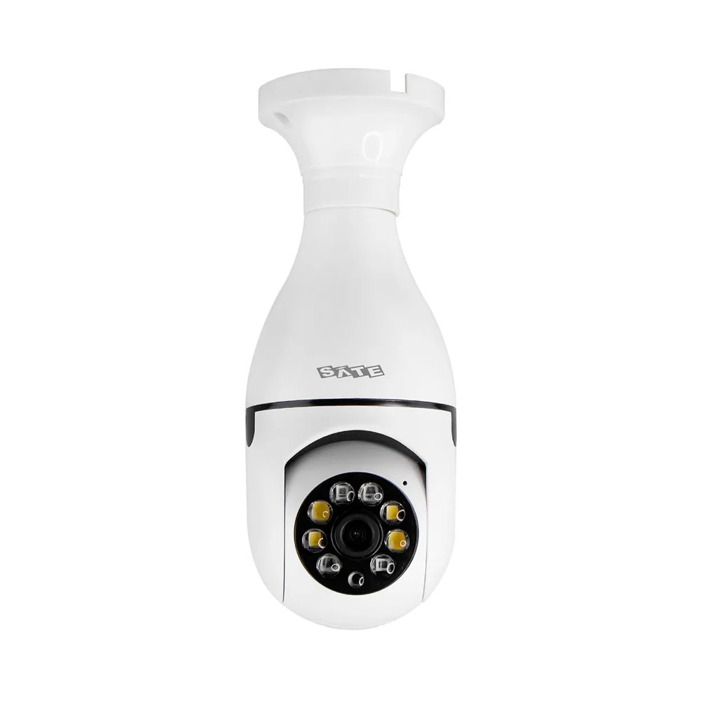 Câmera de Segurança Satellite A-CAM003 HD Wifi Bivolt Branca