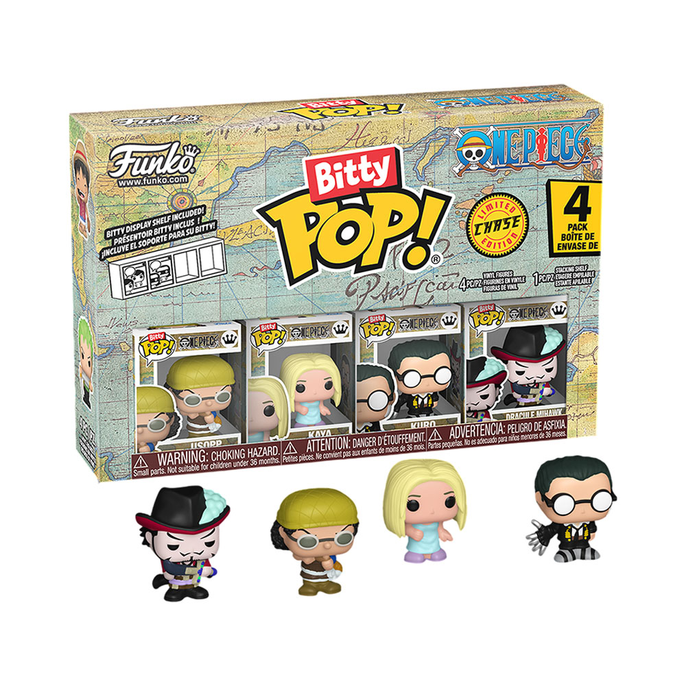 Boneco Bitty Pop One Piece Usopp Kaya Kuro