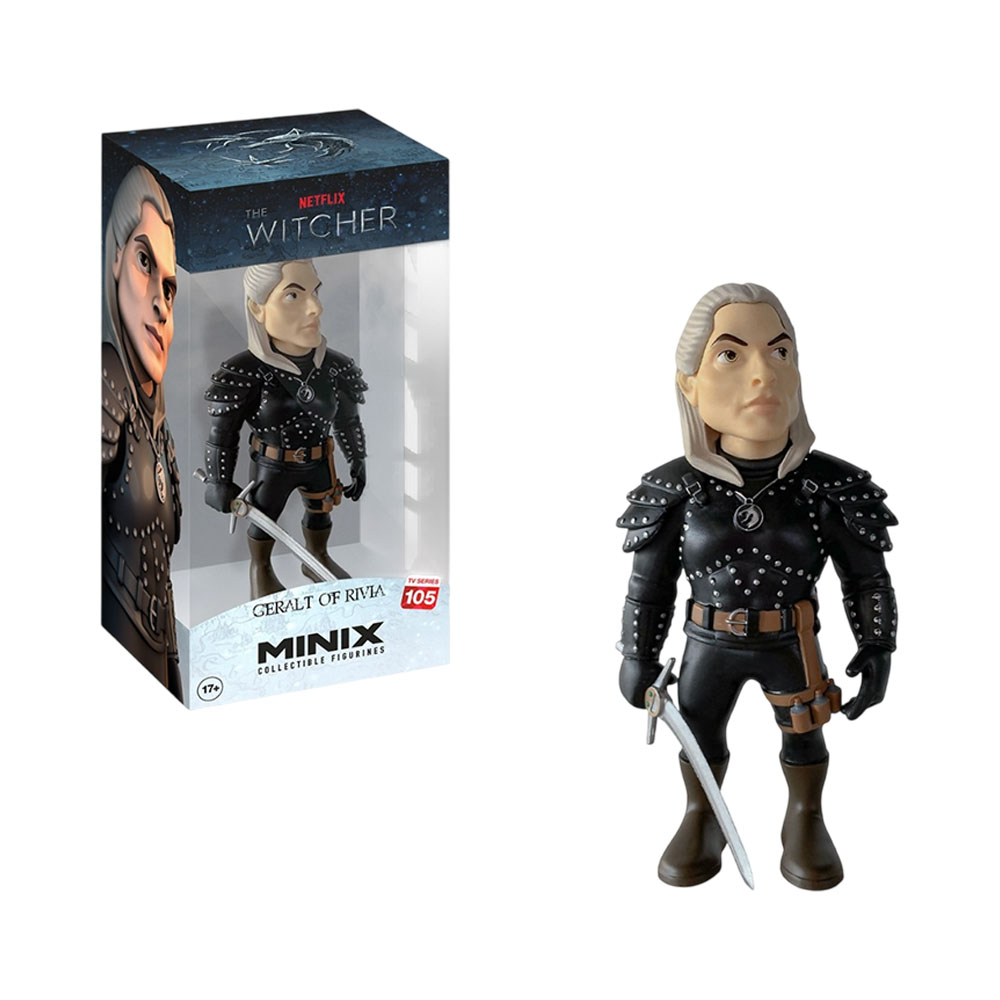 Figura Colecionável Minix The Witcher Geralt OF Rivia 105