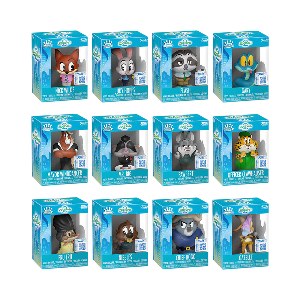 Boneco Funko Pop! Minis Mistery Zootopia 2