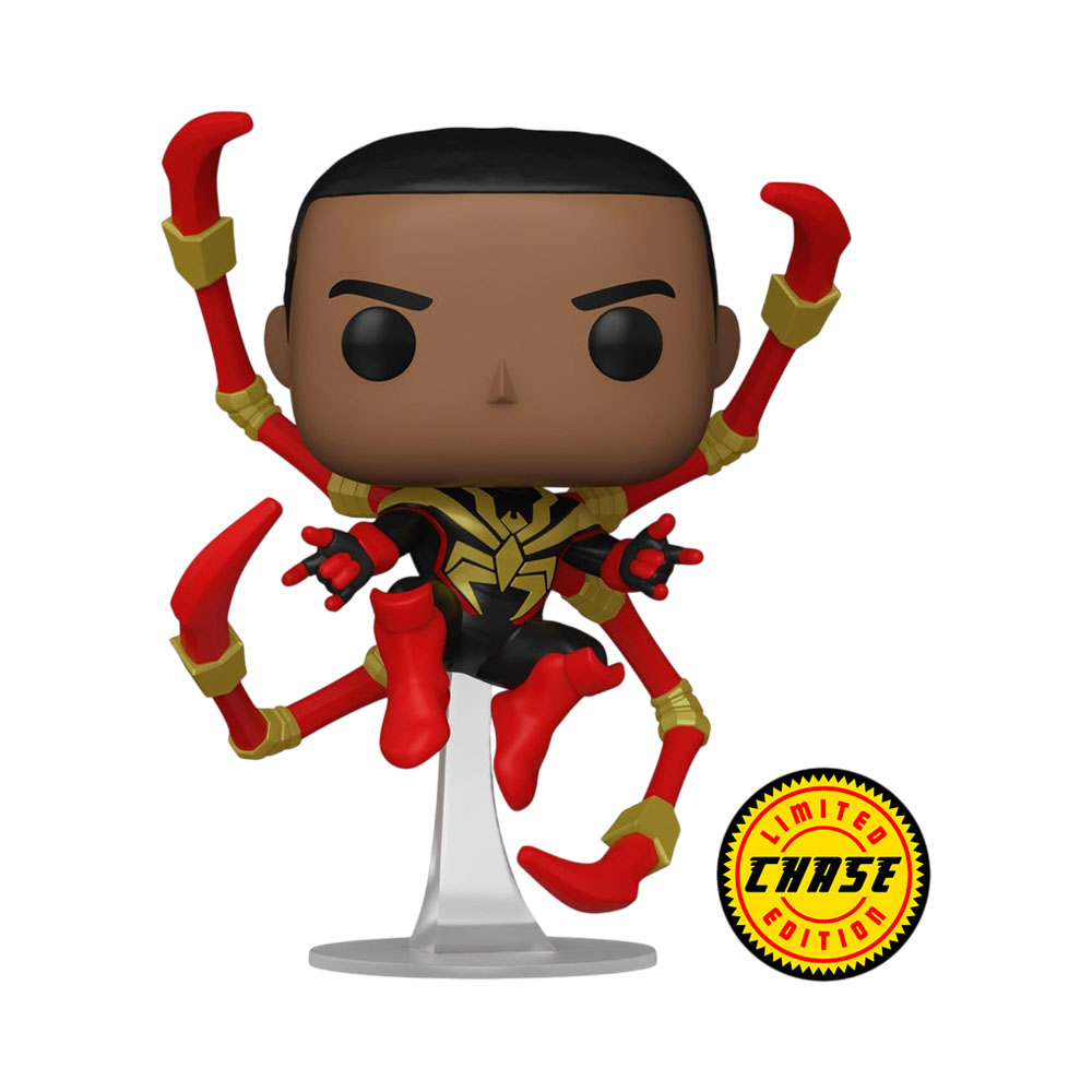 Boneco Funko Pop Marvel Miles M Iron Spid Chase 1448